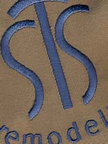 Embroidered proof stitch out